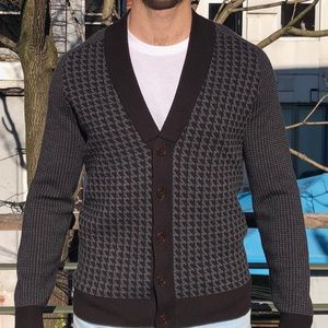 PAUL SMITH V Neck Lambswool Cardigan. BRAND NEW!